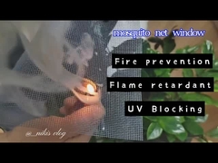 Écran anti-insectes en fibre de verre recouvert de PVC noir standard 18*16