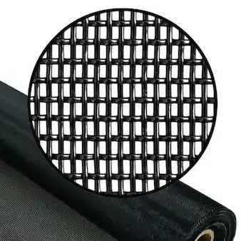 280 g/m2 Écran en maille en PET 0,35 mm Diamètre du fil Légère Rouleau d'écran 100m Longueur