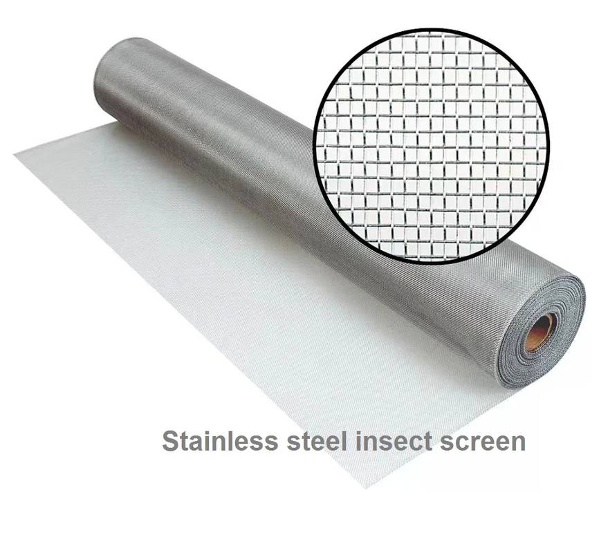 Écran de fenêtre en acier inoxydable 18 x 16 pour le dépistage et le filtrage