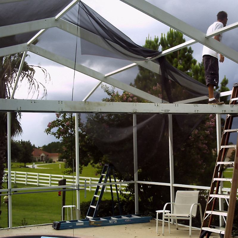 0.013 pouces de fil de diamètre piscine et écran de patio anti-rouille pour les cages de piscine