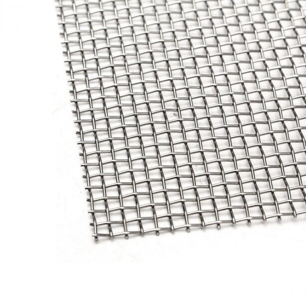 Écran d'insecte en acier inoxydable léger Tissage simple Installation facile Différents diamètres de fil disponibles