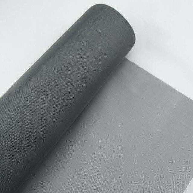 Écran de patio en fibre de verre en PVC au charbon avec protection contre les rayons UV, résistant aux ravageurs.