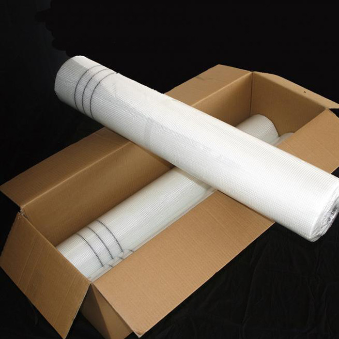 Carré 4*4 mm Rille en fibre de verre en fibre de verre enroulée en maille de plâtre pour l'isolation et la réparation des murs