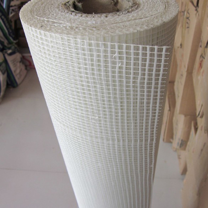 Maillage en fibre de verre blanc C / Tissu en fibre de verre pour mur 50m-200m longueur résistance à l'eau