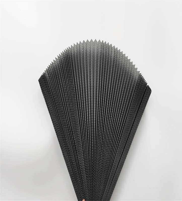 16 20 Maillage en fibre de verre Plissé écran d' insecte pliable 14-20 mm Pour les fenêtres / portes