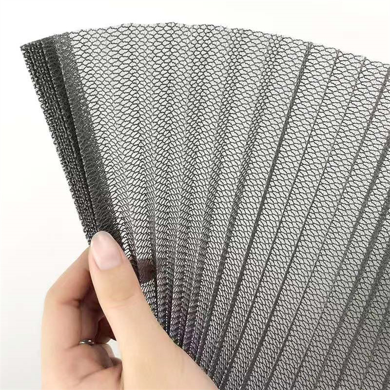 Écran d'insecte plié Installation facile Largeur pliée de 0,5 à 3,5 m Personnalisé