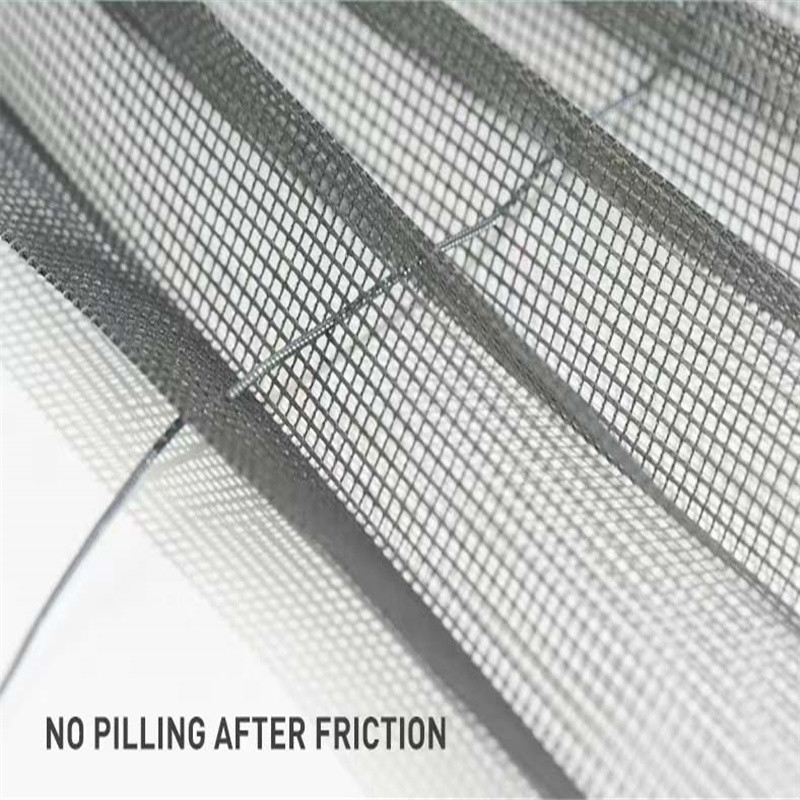Écran pliable de 18 mm à hauteur pliable pour fenêtres et portes