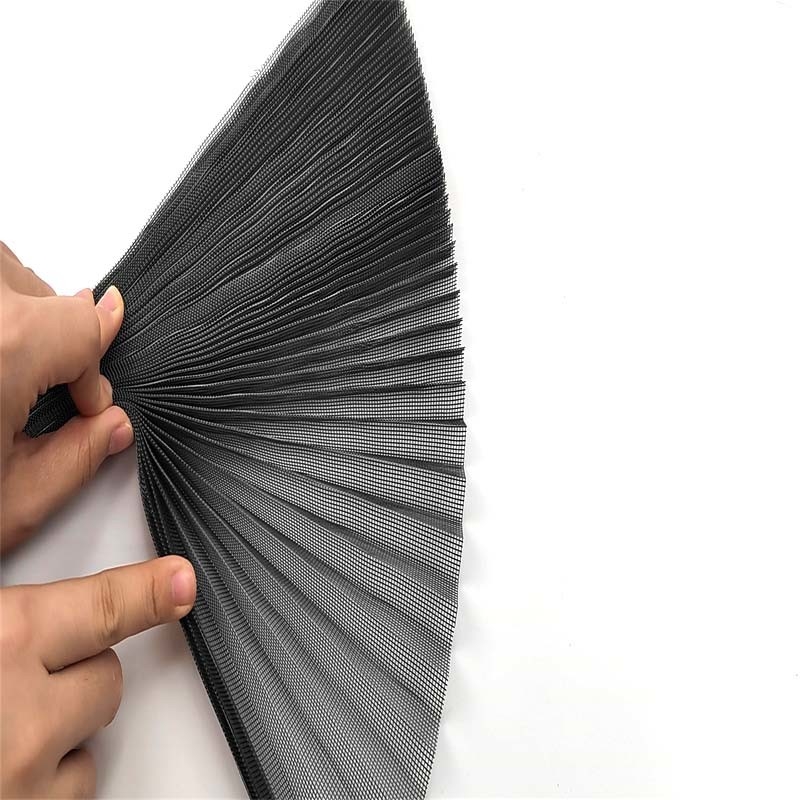 Écran pliable de 18 mm à hauteur pliable pour fenêtres et portes