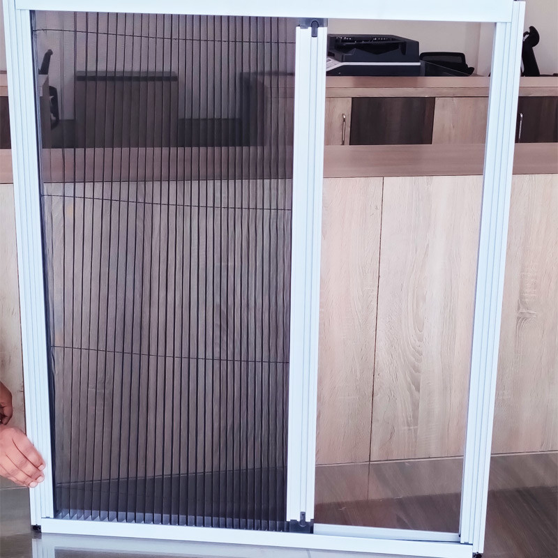 Coupe hauteur 15 mm Plissé écran d'insecte pour porte plissée écran de moustiquaire