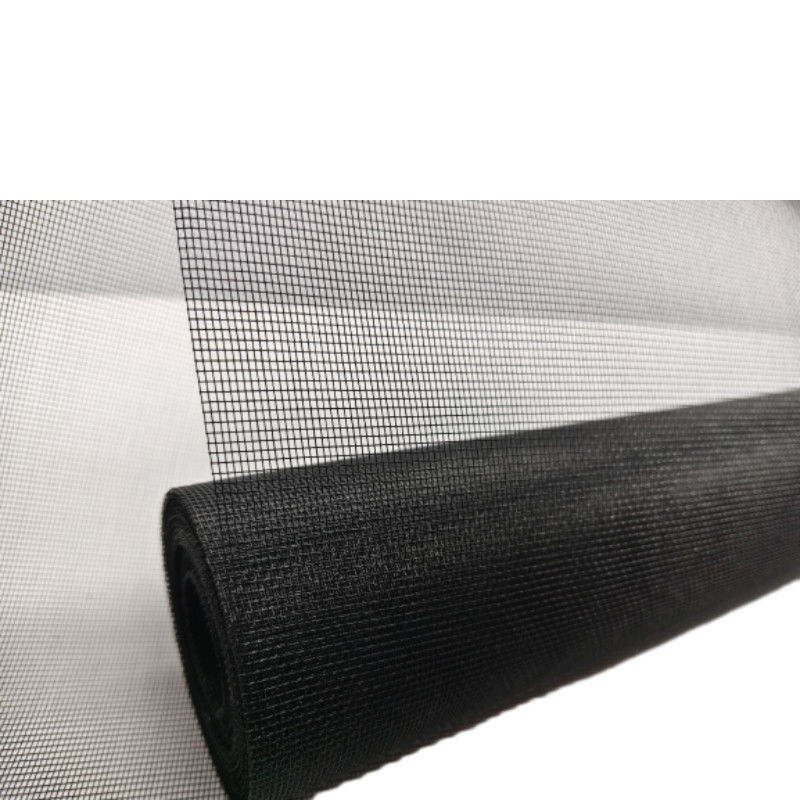 Réseau de moustiques en fibre de verre revêtu en PVC résistant à la corrosion pour la protection des grandes fenêtres