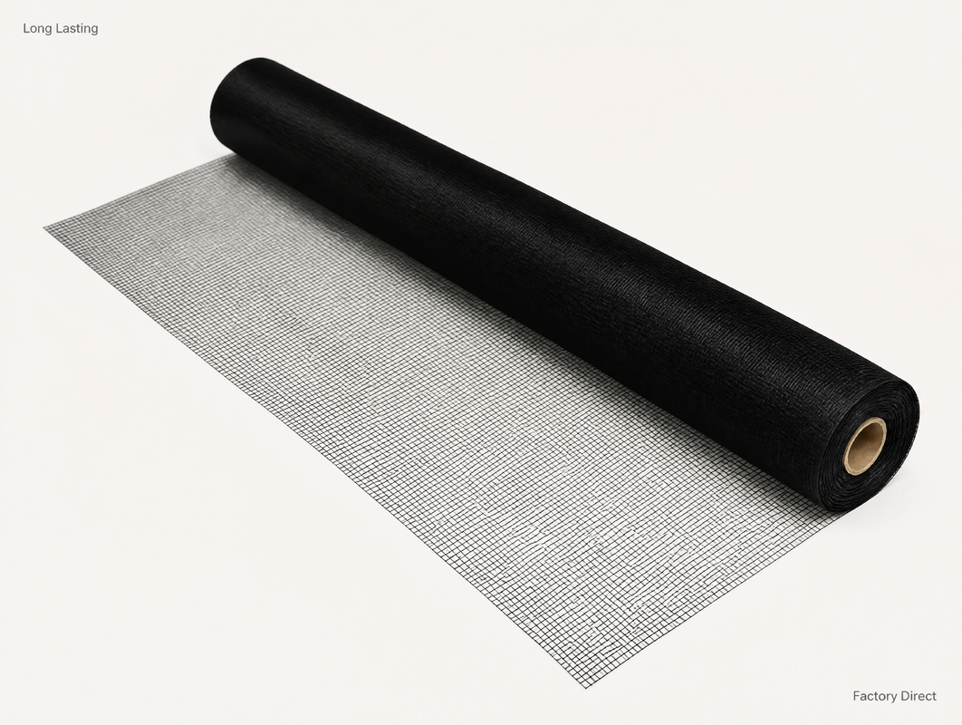 Écran d'insecte tissé en fibre de verre offrant une résistance à la traction ≥ 200N Logo personnalisé Mesh haute résistance pour portes et fenêtres