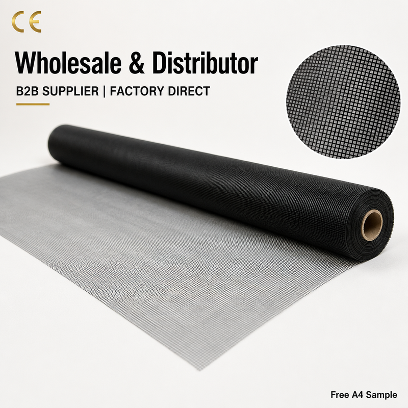 Grillage anti-moustiques certifié selon les normes internationales 135g 22x22 Maille Résistant à la Corrosion Durable Grillage Anti-déchirure