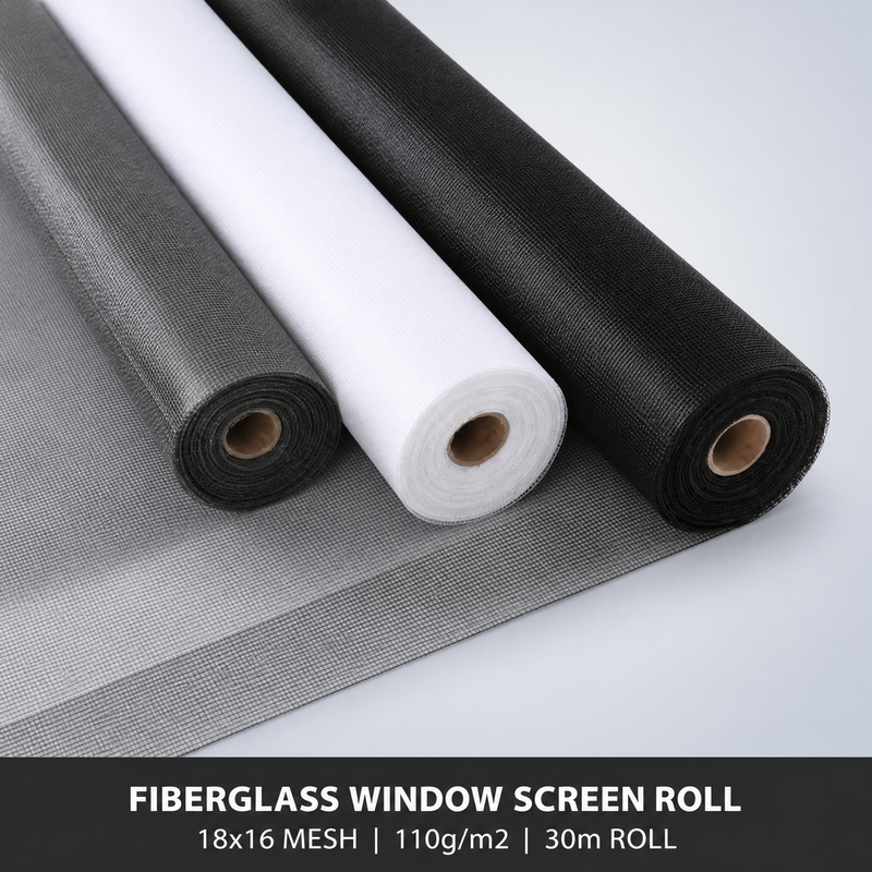 Protection contre les insectes Écran de fenêtre en fibre de verre 18 par 14 Maillage Réseau de fenêtre en fibre de verre durable fort Conçu pour une longue durée