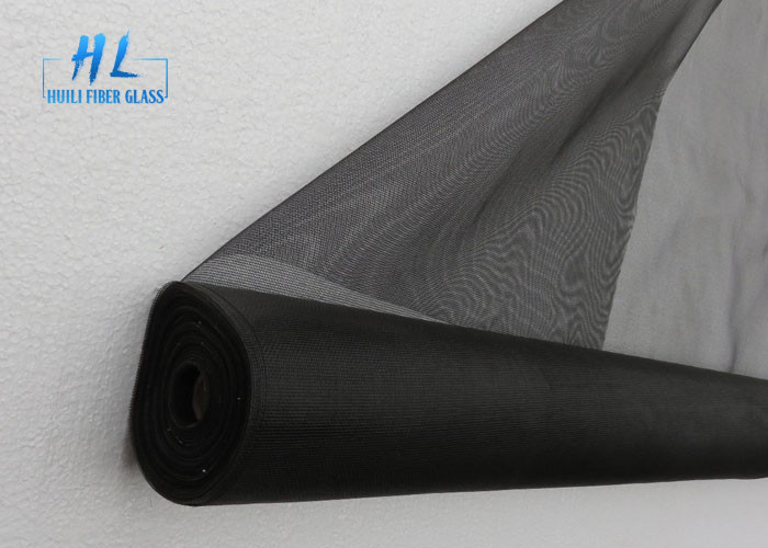 Moustique d'écran d'insecte de fibre de verre enduit par PVC anti utilisé pour la fenêtre et les portes