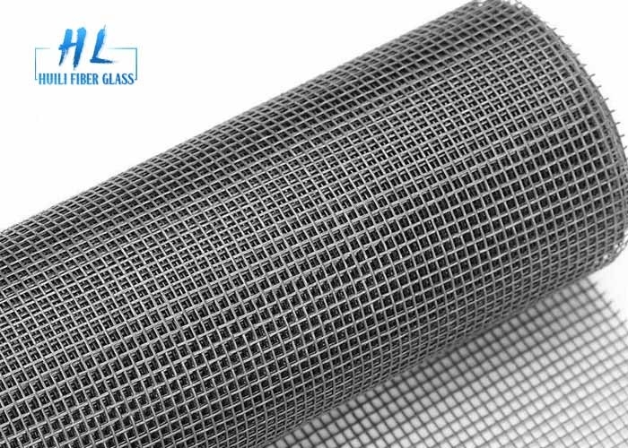 Moustique d'écran d'insecte de fibre de verre enduit par PVC anti utilisé pour la fenêtre et les portes