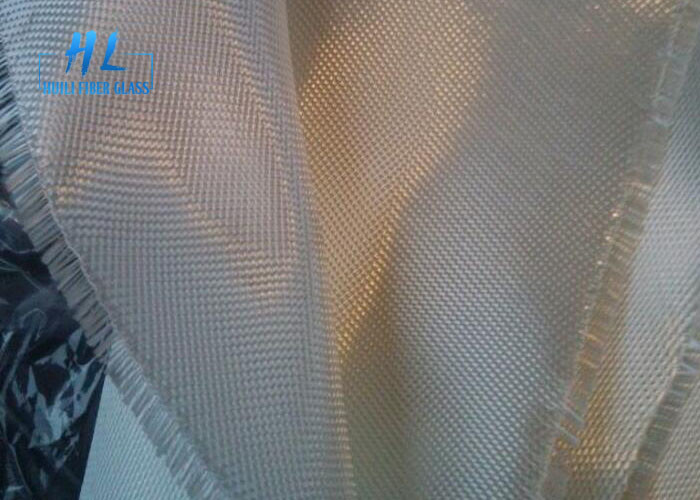 Marché indien Amical blanc sans alcali fibre de verre et tissu de verre résistant à la température jusqu'à 550 ° C