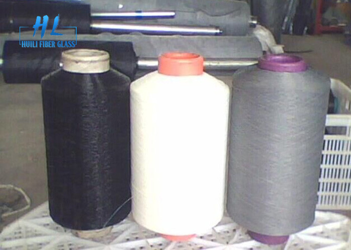 Couleur anti-corrosive anti-vieillissement de fil enduit de fibre de verre de PVC de Huili diverse