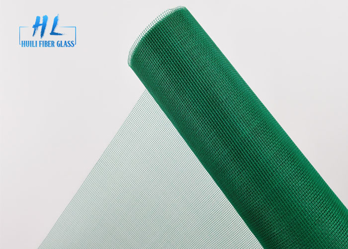 Maille colorée de preuve de mouche de fabrication d'écran de fenêtre de moustique de fibre de verre avec le PVC