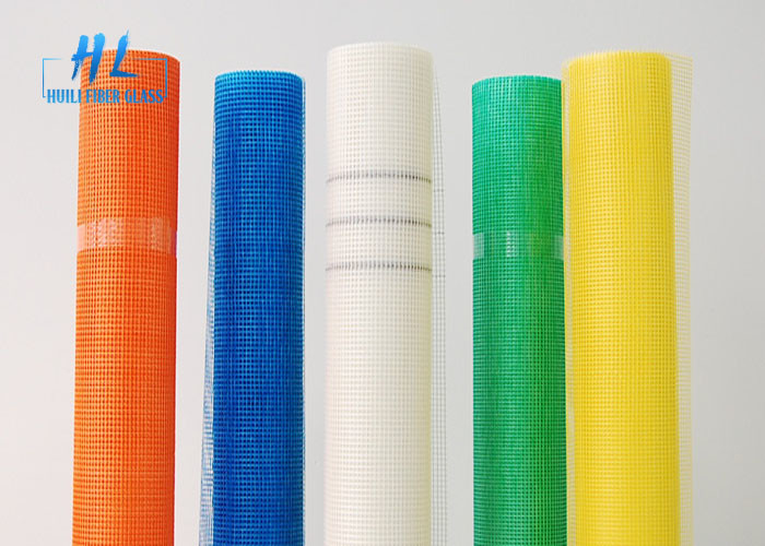 Bande de imperméabilisation C - type en verre couleur différente de maille de fibre de verre de fil facultative