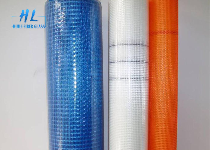 Alcali 160g tissé de la maille 4*4mm de fibre de verre résistant pour le mur externe et le toit