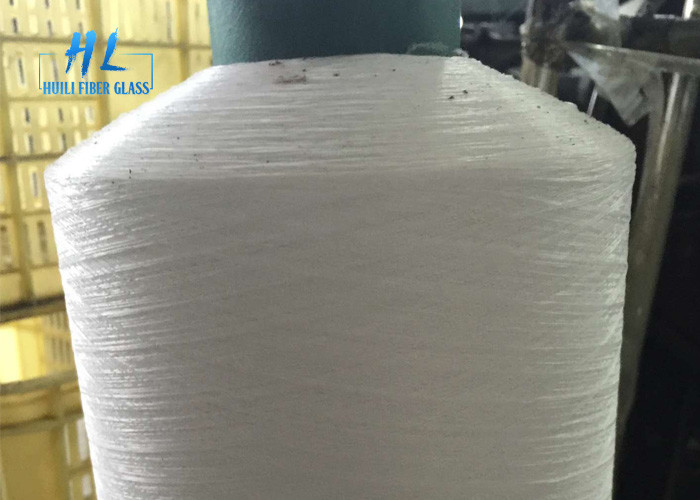fil enduit noir de fibre de verre de PVC de 0.25mm ignifuge pour l'écran de tissage d'insecte