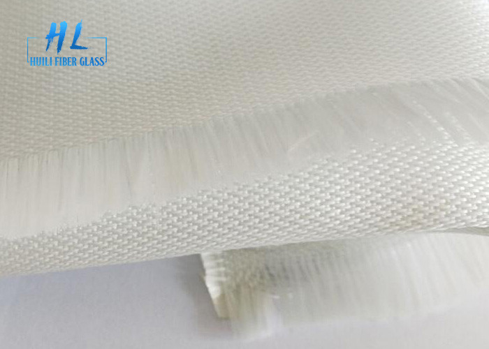 Marché indien Amical blanc sans alcali fibre de verre et tissu de verre résistant à la température jusqu'à 550 ° C