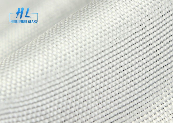 E sans alcalin E en fibre de verre Tissu tissé en fibre de verre Blanc 1m Large tissé pour résistance à la température