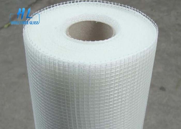 maille 5*5mm de fabrication de la fibre de verre 90g 1m*50m pour le système de façade facile à transporter
