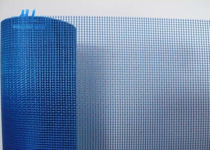 Grillage bleu de fibre de verre, bande en verre de couture de fibre de verre de C pour le renfort de mur
