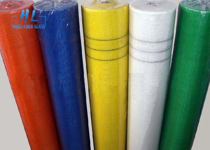 Verre enduit de la colle blanche C d'urée de petit pain de maille de fibre de verre de mosaïque pour le panneau de gypse