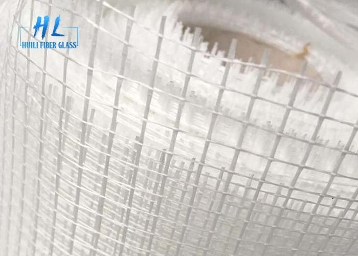 Verre enduit de la colle blanche C d'urée de petit pain de maille de fibre de verre de mosaïque pour le panneau de gypse