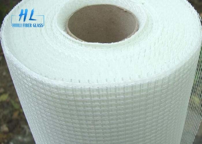 Verre enduit de la colle blanche C d'urée de petit pain de maille de fibre de verre de mosaïque pour le panneau de gypse