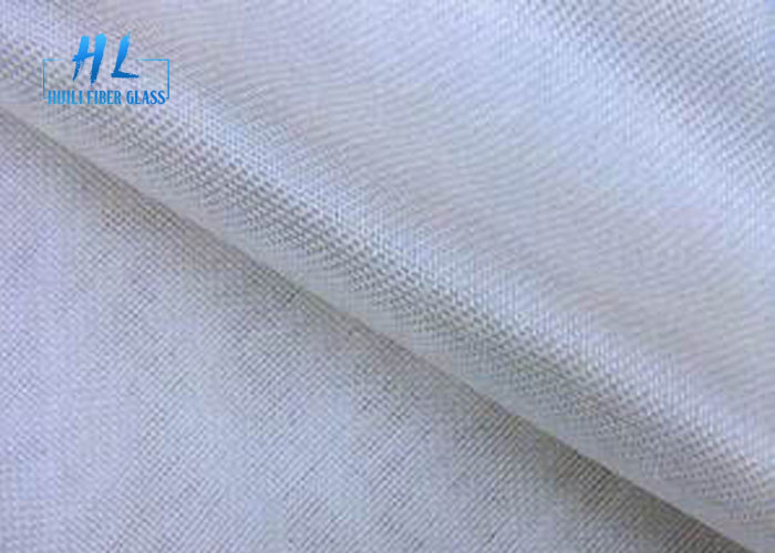 Fabrique de tissu en fibre de verre en E blanc certifié UL94-V0 résistant à 550.C