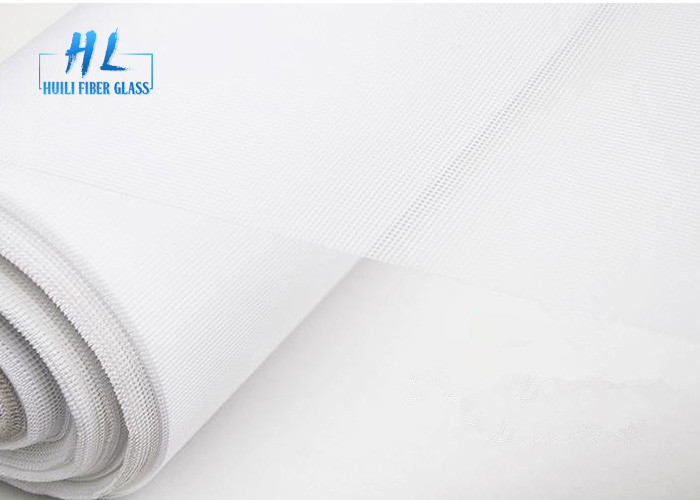 Écran d'insecte en polyester à tissu plat Résistance aux UV Largeur 0,8 m-2,5 m Longueur 20 m-300 m