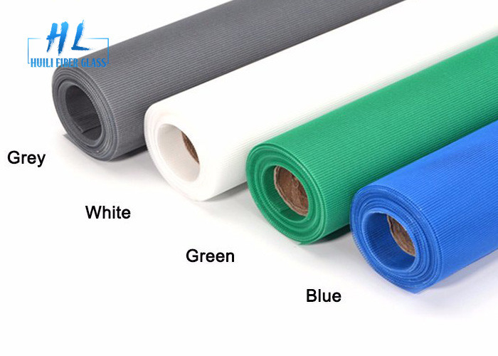 Écran d'insecte en polyester noir durable Large résistant aux UV pour les écrans de fenêtre et de porte