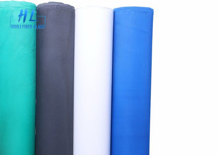 Écrans anti-mouches en fibre de verre noir résistant aux UV, largeur de 0,8-2,5 m pour la protection de la maison