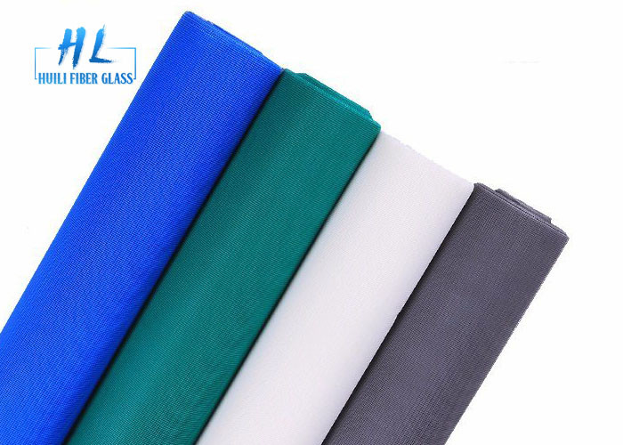 Rouleaux de moustiquaires en tissu de polyester revêtu - Noir de 0,8 à 2,5 m de large - Résistant aux UV