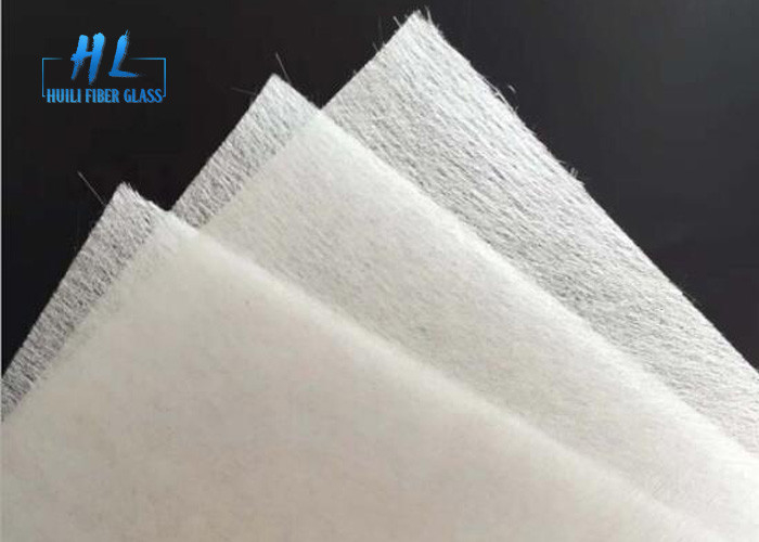 Blanc E vitre fibre de verre tranché mat de brin de noyau de type combo Excellente résistance aux acides