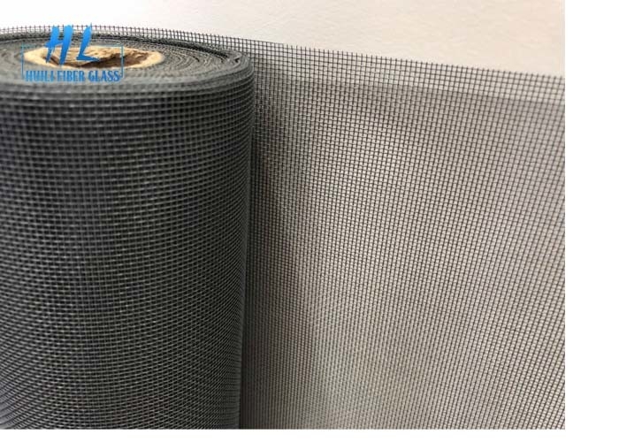Écran spécial en ivoire de fenêtre de fibre de verre de couleur de Brown, moustiquaire de fibre de verre