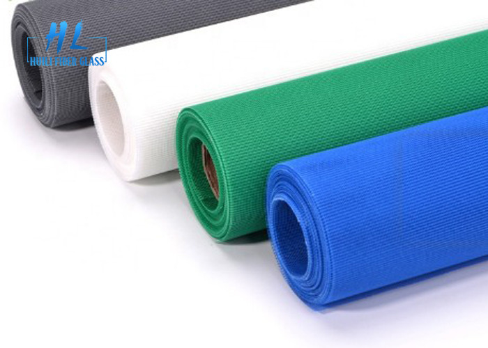 45g par maille d'écran de fenêtre de polyester de mètre carré avec la couleur différente
