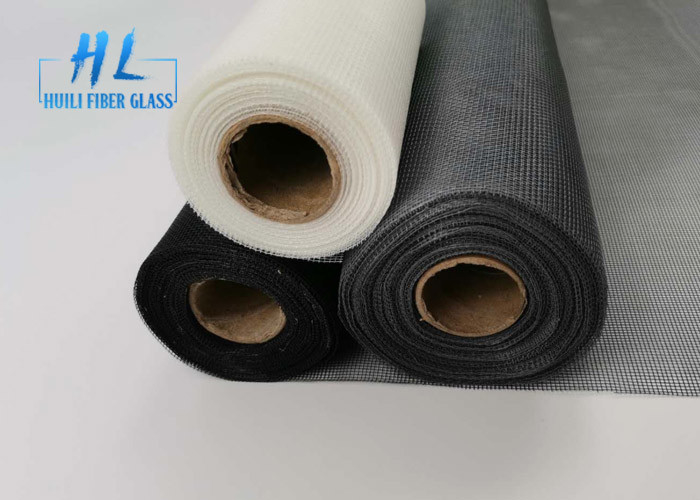Moustiquaire enduite de fibre de verre de PVC de la couleur 17*14 ene ivoire pour Windows