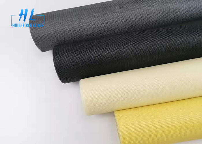 Couleur ene ivoire, écran de fenêtre de fibre de verre pour le marché de l'Inde, petit prix avec bon de tension, usine directement