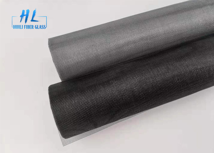maille résistante au feu de moustique de fibre de verre de couleur grise de la fibre de verre 14*12