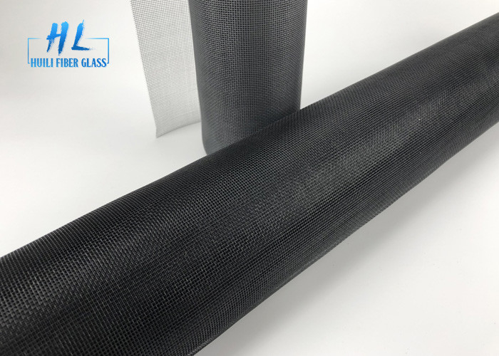 Réseau de moustiquaires en fibre de verre résistant au feu en 18*16 Tissue Plain Weave Hook Closure 3,0m large