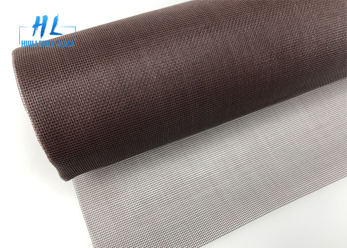 fabrication d'écran de fenêtre de la fibre de verre 120g/m2 pour des fenêtres avec différentes couleurs