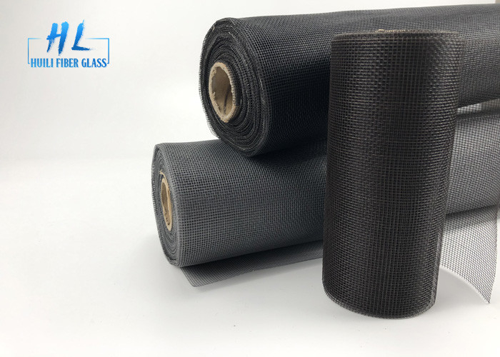 maille grise large de moustique de fibre de verre de la maille 18*16 100g de 1.2m pour l'écran de fenêtre