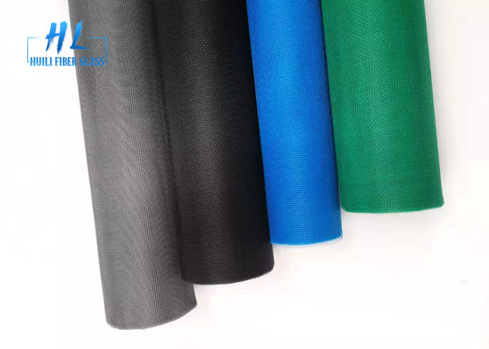 Moustiquaire différente de fibre de verre de la maille 115g de la couleur 17*15 utilisée pour Windows