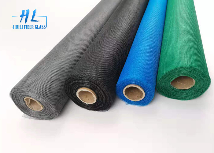 Moustiquaire différente de fibre de verre de la maille 115g de la couleur 17*15 utilisée pour Windows