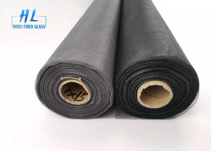 Écran de fenêtre de fibre de verre de Coloe de charbon de bois de la marque 20*20 20*22 de HuiLi pour Windows