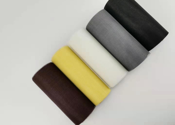maille de moustique de fibre de verre de couleur de 3ft 4ft 5ft*100ft Brown pour l'écran de fenêtre